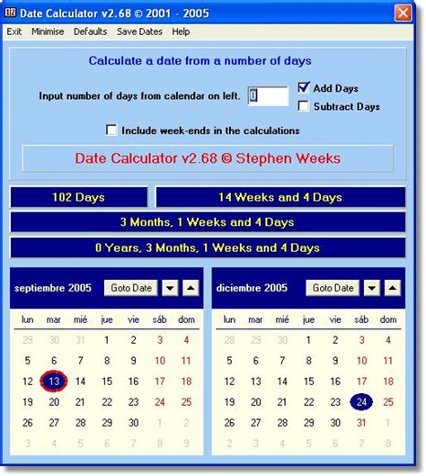 Unveiling the Days to Date Calculator