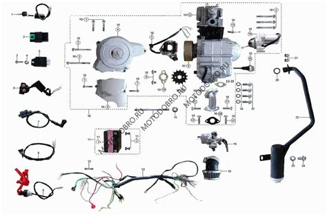 Unveiling the Inner Power: Explore the 110cc Chinese ATV Engine Diagram for Ultimate Performance!
