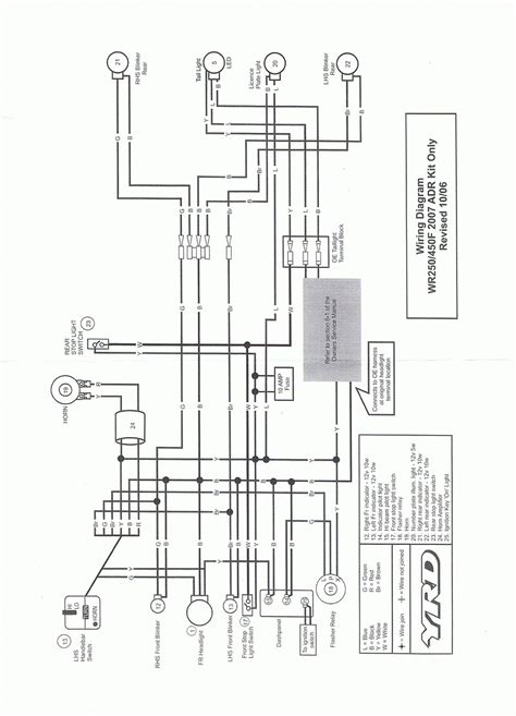 Unveiling the Ultimate 2012 WR450F Wiring Diagram: Illuminate Your Ride!