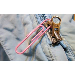 Unzipping the Stuck Zipper