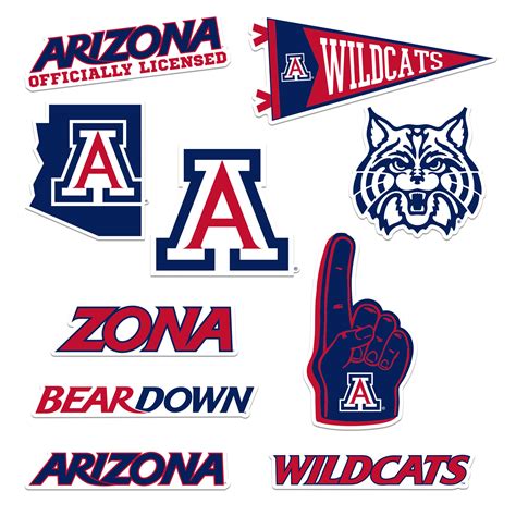 Uofa Car Stickers