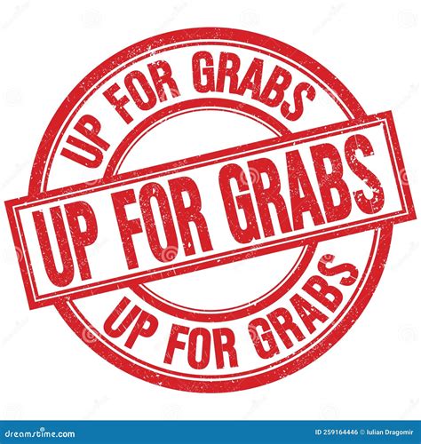Up for grabs