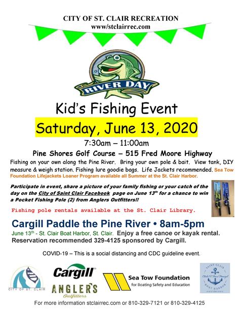 Upcoming Fishing Events and Activities