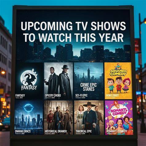Upcoming Tv 2023