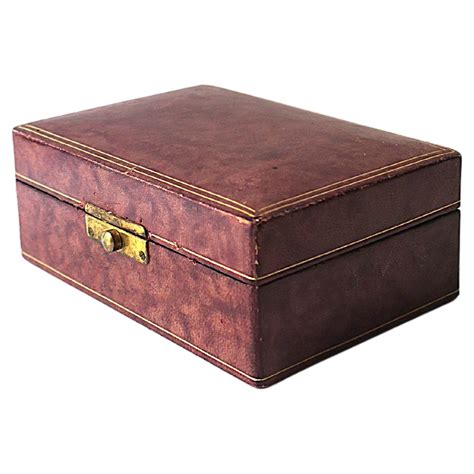 Upcycle Leather Jewelry Box