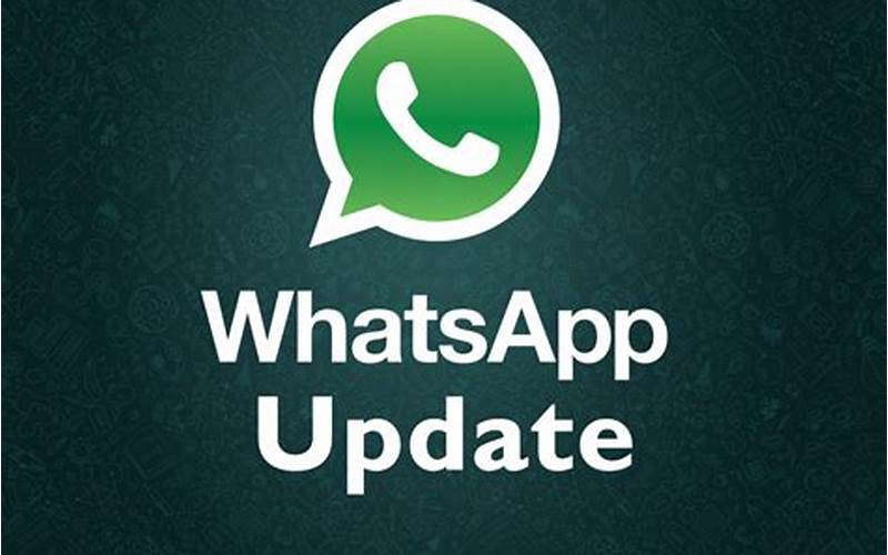 Update Whatsapp
