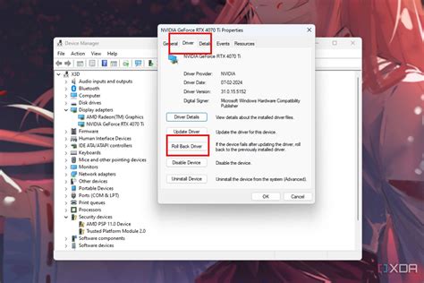 Update (or Roll Back) Graphics Card Drivers