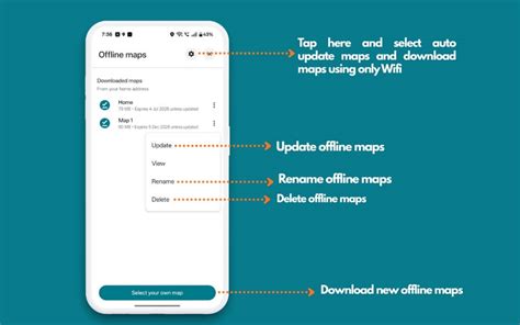 Update Offline Map