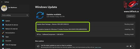 Update Stack Packages