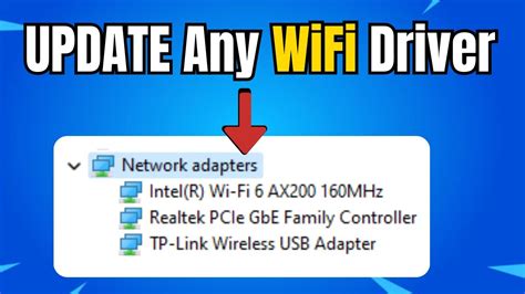 Update Wi-Fi Drivers