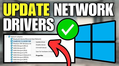 Update Your Network Adapter Drivers