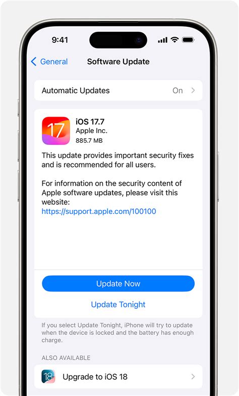 Update iOS Software