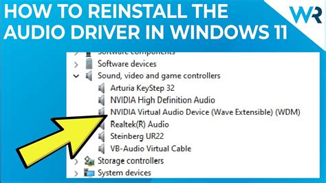 Update or Reinstall Audio Drivers