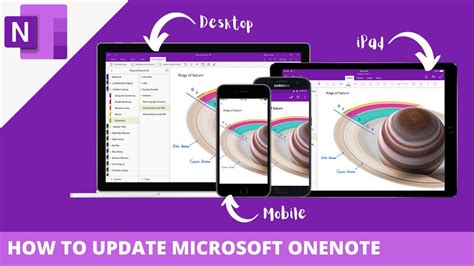 Update the OneNote App
