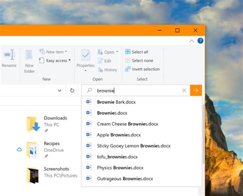 Updated File Explorer search rolling out to all Insiders