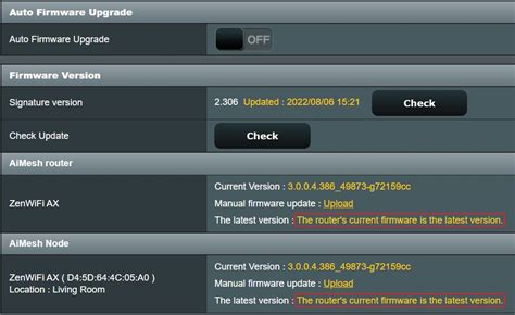 Updating Asus Router Firmware
