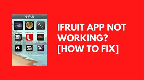 iFruit App Update