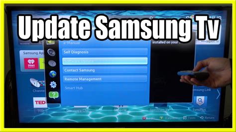 Updating the Software on Your Samsung TV