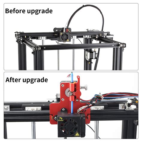 Upgraded Ender-5/5plus/5pro Dual-Gear Proximity Mounting Plate Micro Swiss Direct Drive Extruder For Creality 3d 3d Printer Part