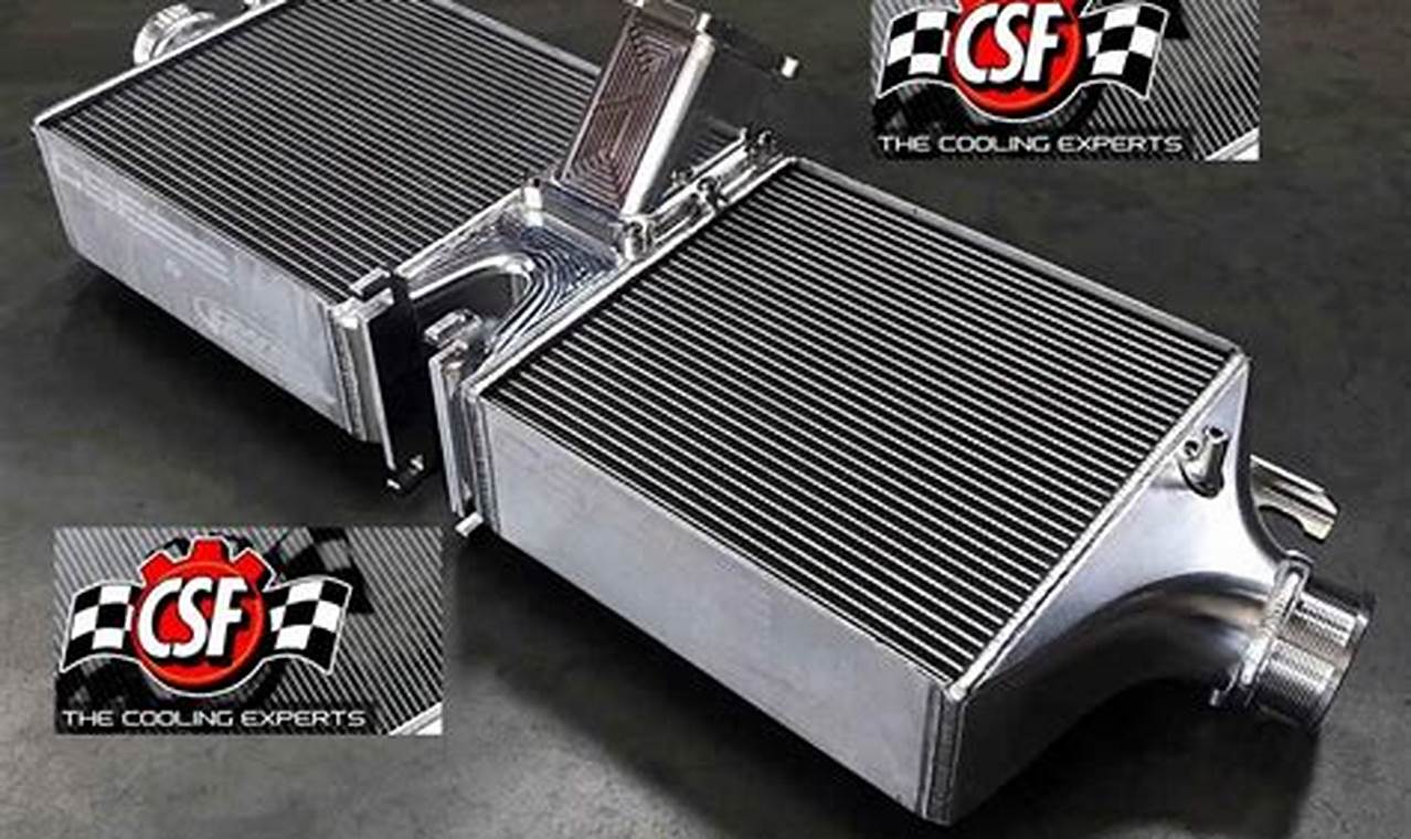 Upgrading to a high-performance intercooler for turbocharged cars