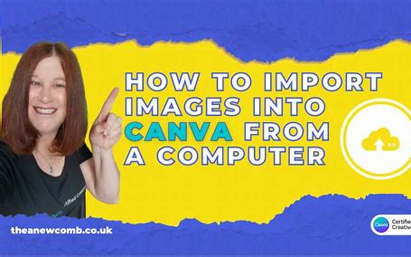 Upload Images In Canva