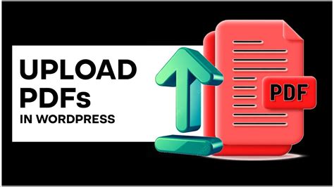 Upload PDFs To WordPress Using A Plugin