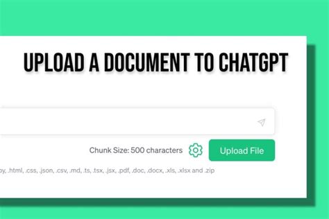 Upload a Document to ChatGPT for Free Using an Extension