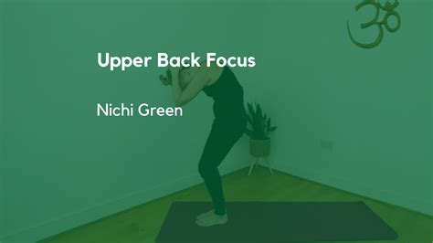 Upper Back Focus
