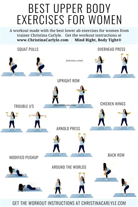 Upper Body Workout Routine Womens Health