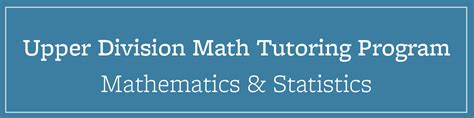 Upper Division Math Courses | Department of Mathematics