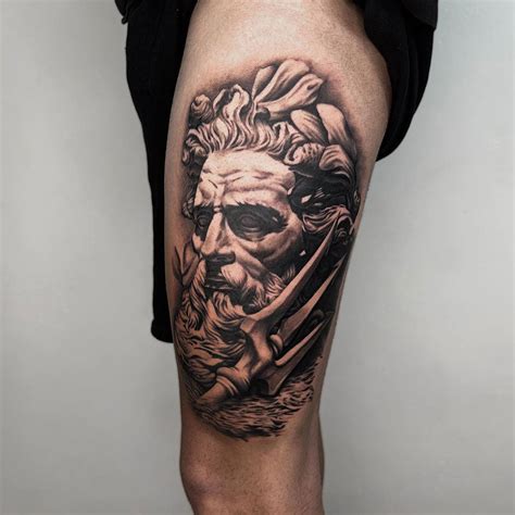 Upper Leg Tattoo