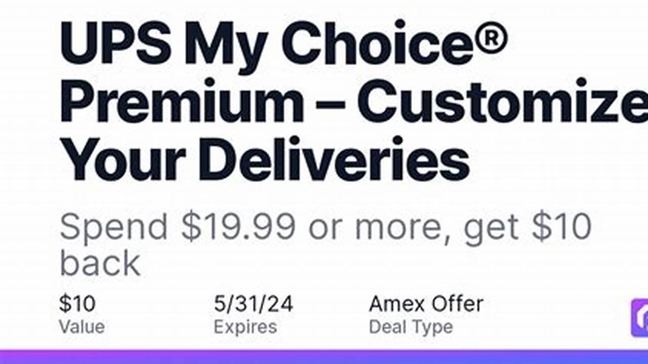 Ups Promo Code Dec 2025