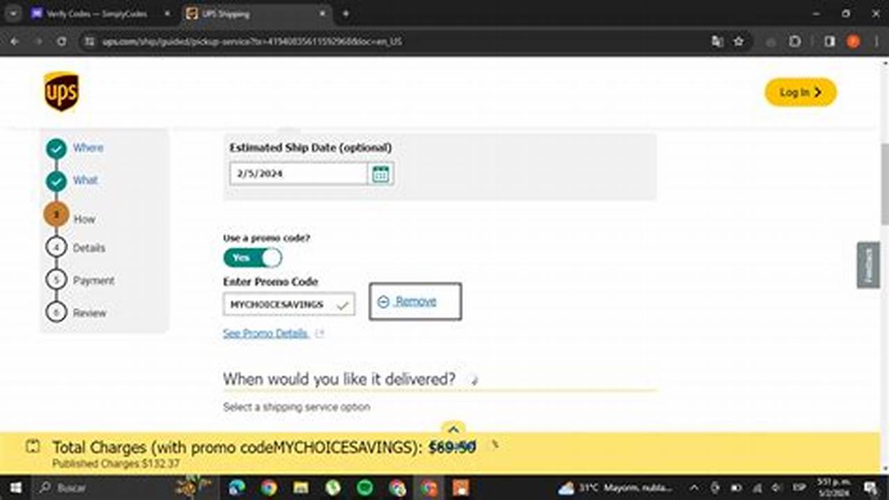 Ups Shipping Promo Code 2024