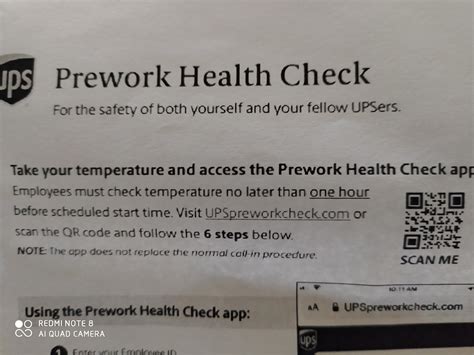 Revamp Your Workplace Safety with UPS Pre Work Health Check App - A Comprehensive Solution for Ensuring Employee Health and Productivity