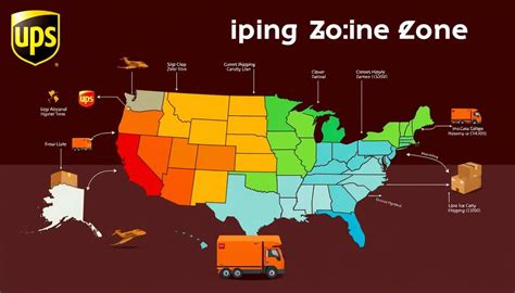 Ups Shipping Zones Chart