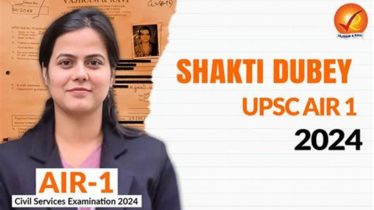 Upsc Rank 1 2024