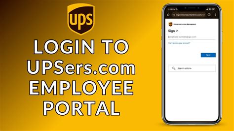 Empower Your Career and Unleash Your Potential: UPSers Com Login, the Key to Success for Employees!