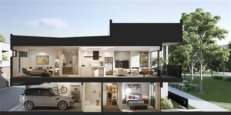 Upside Down House interior