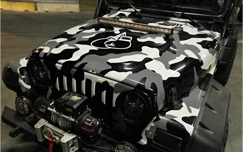 Urban Camouflage Jeep Wrangler