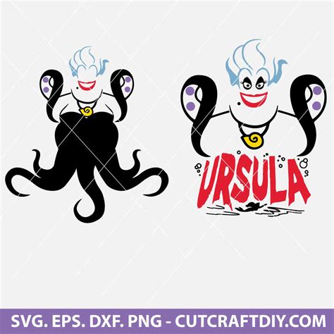 Discover the Magic of Ursula with Free SVGs- Unleash Your Creative Potential Now!