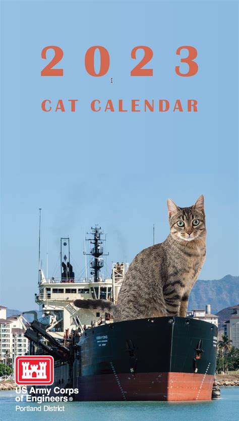 Us Corp Of Engineers Cat Calendar