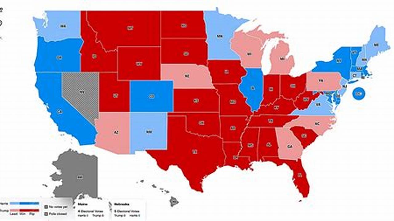 Us Map Election Map 2025