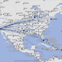 28 United Airlines Map Routes Online Map Around The World
