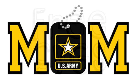 Saluting Our Heroes: Celebrate Your Son's Service with Stunning Army Mom Svg Designs!