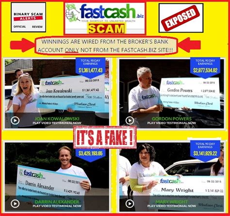 Us Fast Cash Scam