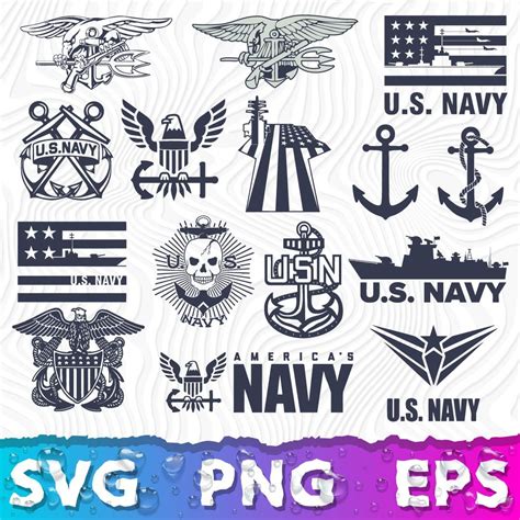 Anchors Aweigh: Unlock Your Creativity with our Free Us Navy SVGs!