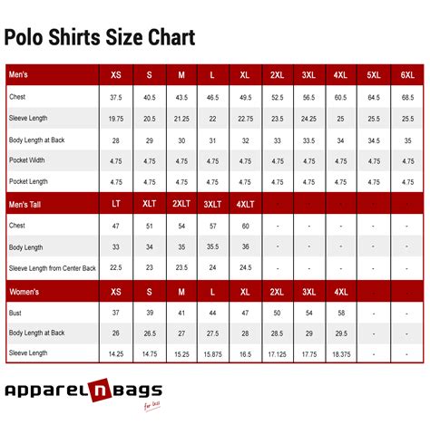 Us Polo Size Chart