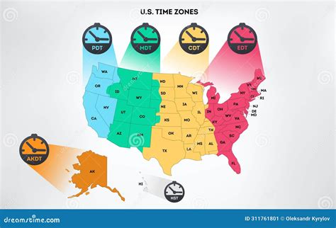 Learning The U.S.A. Lesson 18 Time Zones of the United States