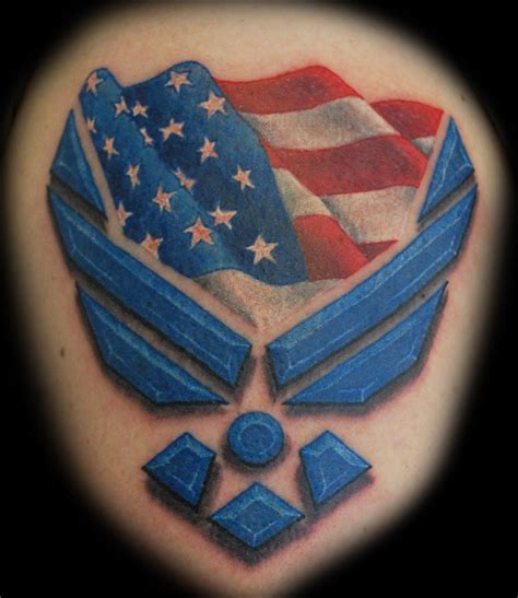 70 Air Force Tattoos For Men USAF Design Ideas