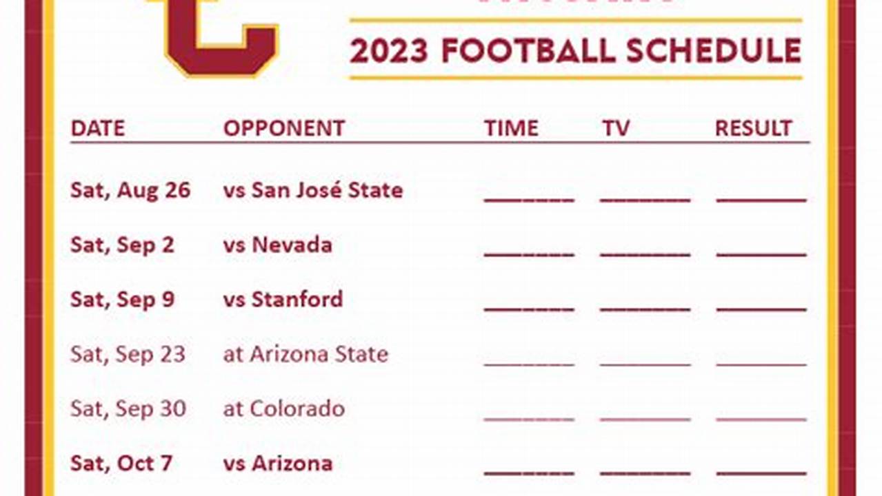 Usc Spring 2024 Schedule Of Classes